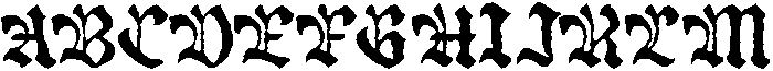 Bladfour Inkbleed otf (400) Font UPPERCASE