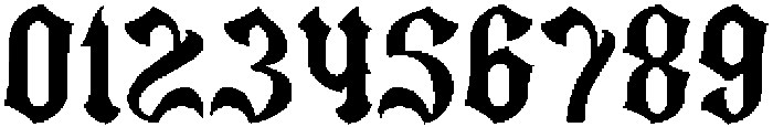 Bladfour-Regular otf (400) Font OTHER CHARS
