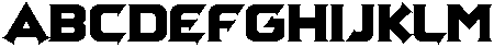 Bladog Display otf (400) Font UPPERCASE