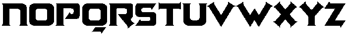 Bladog Display otf (400) Font LOWERCASE