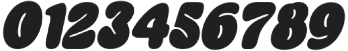 Blagbag-Italic otf (400) Font OTHER CHARS