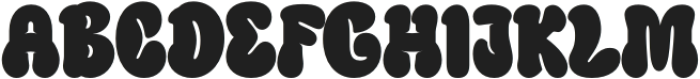 Blagbag-Regular otf (400) Font UPPERCASE