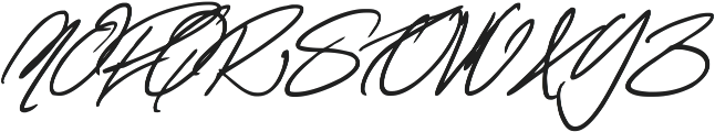 Blanc Signature otf (400) Font UPPERCASE