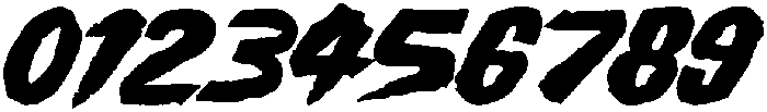 Blaster Regular otf (400) Font OTHER CHARS
