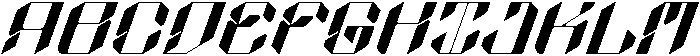 Blaster Regular otf (400) Font UPPERCASE