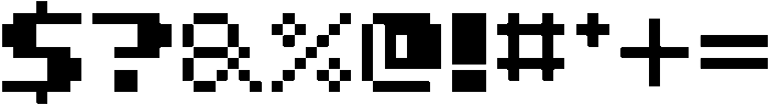 Blaster Regular otf (400) Font OTHER CHARS