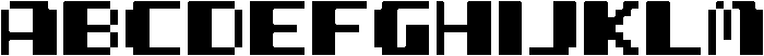 Blaster Regular otf (400) Font UPPERCASE