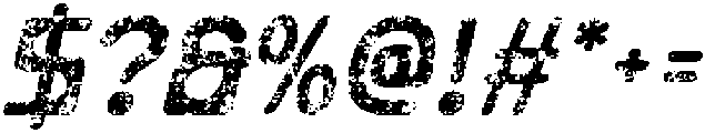 Blazhe Rounded Stamp Italic otf (400) Font OTHER CHARS
