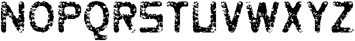 BlazheRoundedStamp-Regular otf (400) Font UPPERCASE