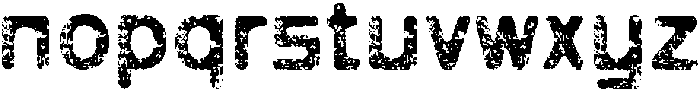 BlazheRoundedStamp-Regular otf (400) Font LOWERCASE