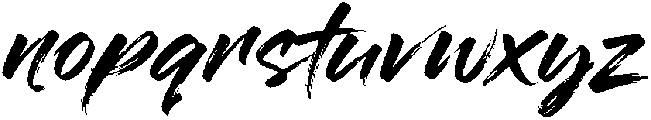 Blazing Hollow Regular otf (400) Font LOWERCASE