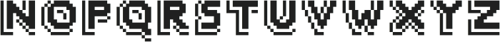 BleepBlorp ttf (400) Font UPPERCASE