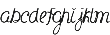 Blemish Regular otf (400) Font UPPERCASE