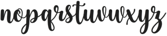 Blenda Darling Regular otf (400) Font LOWERCASE