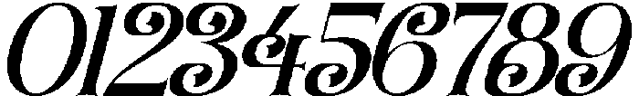 Blending Potential Italic otf (400) Font OTHER CHARS