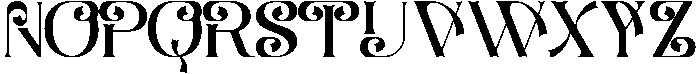 Blending Potential Regular otf (400) Font UPPERCASE