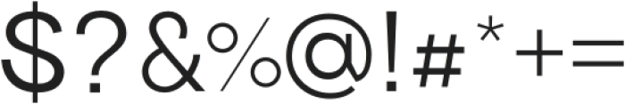 Blendix RegularItalic otf (400) Font OTHER CHARS