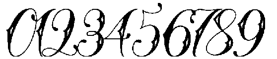 Blessed Regular otf (400) Font OTHER CHARS