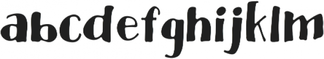 BlessedPrint LinellaSolid ttf (400) Font LOWERCASE