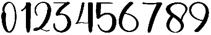 Blessing Regular otf (400) Font OTHER CHARS