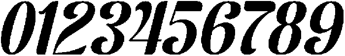 Blessyra Italic otf (400) Font OTHER CHARS