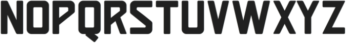 Blesteru Regular ttf (400) Font UPPERCASE