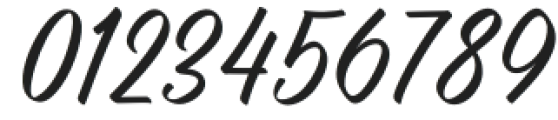 Blestive Script Italic otf (400) Font OTHER CHARS