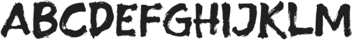 BlightedBrush-Regular otf (300) Font LOWERCASE