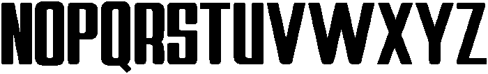 Blinders otf (400) Font UPPERCASE