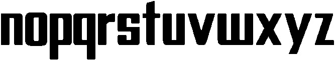 Blinders otf (400) Font LOWERCASE