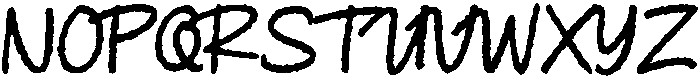 Blingkima Regular otf (400) Font UPPERCASE