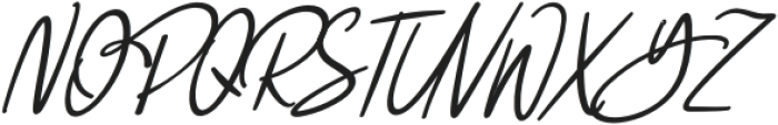 Blink Gaston Bold Italic otf (700) Font UPPERCASE