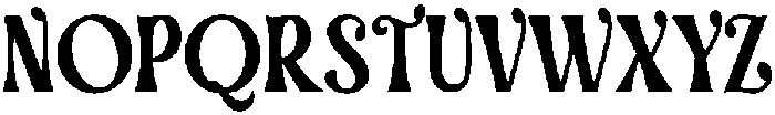 Blink Omega Regular otf (400) Font UPPERCASE