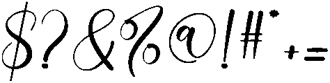 Blink Regular otf (400) Font OTHER CHARS