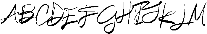 Blink Regular otf (400) Font UPPERCASE