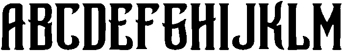Blink Regular otf (400) Font UPPERCASE