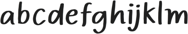 BlinkPoints-Bold otf (700) Font LOWERCASE