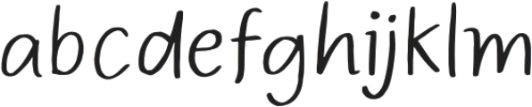 BlinkPoints Light otf (300) Font LOWERCASE