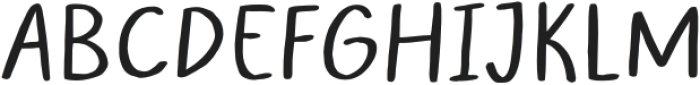 BlinkPoints-Regular otf (400) Font UPPERCASE