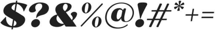 BlishGham-Italic otf (400) Font OTHER CHARS