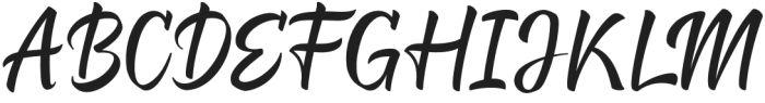 BlislynRegular otf (400) Font UPPERCASE