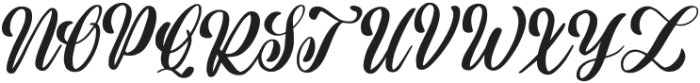 Blissful Dream otf (400) Font UPPERCASE