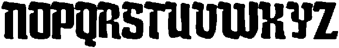 Blister Stone otf (400) Font LOWERCASE