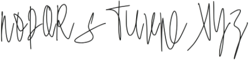 Blistwing Signature Regular otf (400) Font UPPERCASE