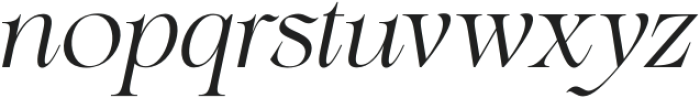 BlitherHerasi-Italic otf (400) Font LOWERCASE