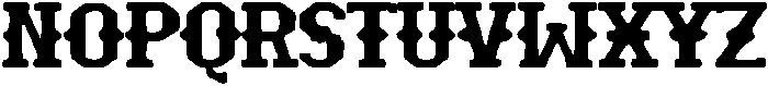 Block Based Regular otf (400) Font UPPERCASE