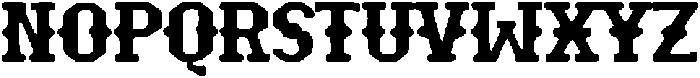 Block Based Regular otf (400) Font LOWERCASE