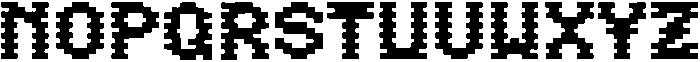 Block Head Solid otf (400) Font UPPERCASE