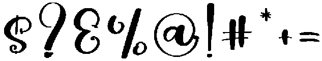 Block Regular otf (400) Font OTHER CHARS