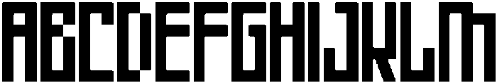 Block Regular otf (400) Font UPPERCASE